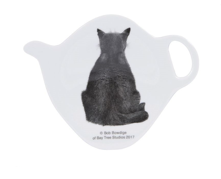 Tea Bag Holder, Casual Cats Watching
