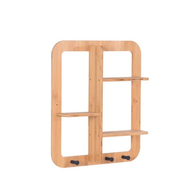 Bamboo wall rack