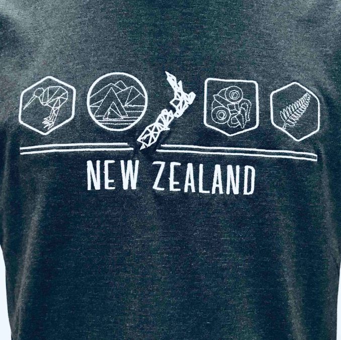 Mens T Shirt - NZ Icons