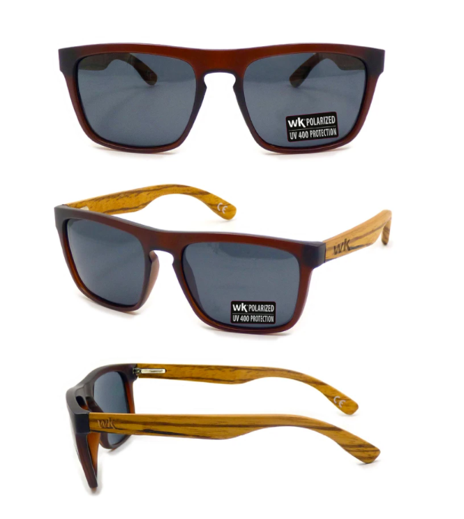 Sunglasses, Zebra Wood