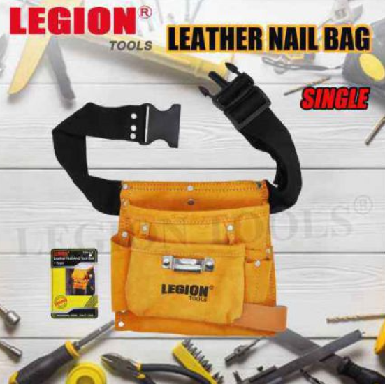 Leather Nail Bag Single