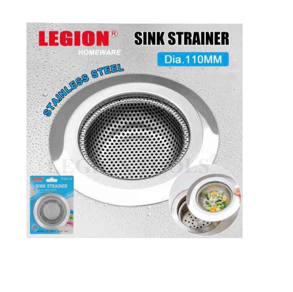 Legion Sink Strainer Stainless Steel D110mm