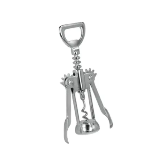 Chrome Corkscrew - Winged