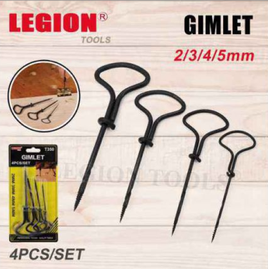 Gimlet 4 Pc 2-3-4-5mm