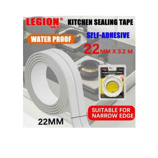 Legion Kitchen Sealing Self-Adhesive 22mm x 3.2m