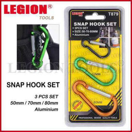 Snap hook set 3pcs/set 48/67/75mm Carabina