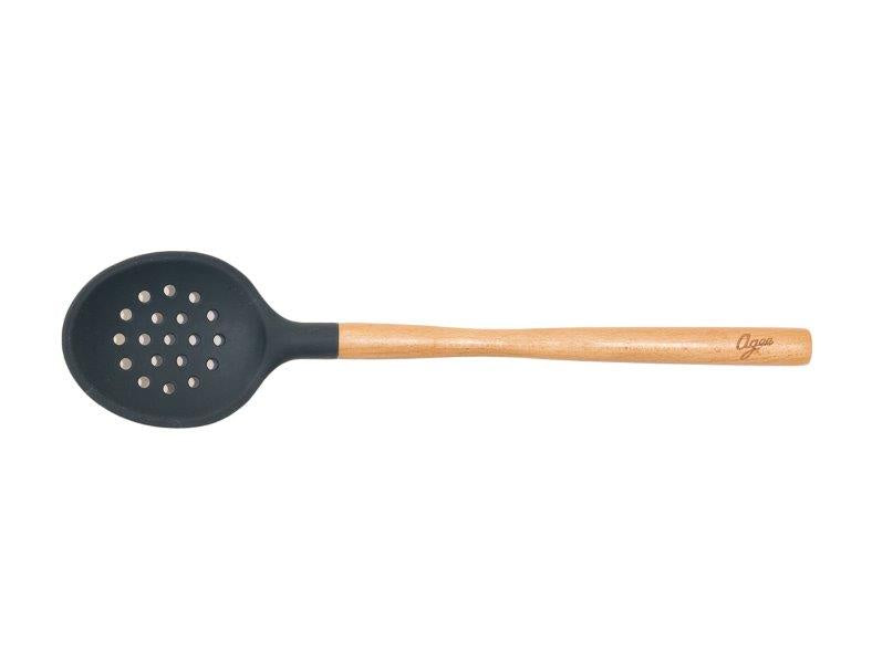 Agee Kitchen Spn Slotted Gry 34cm