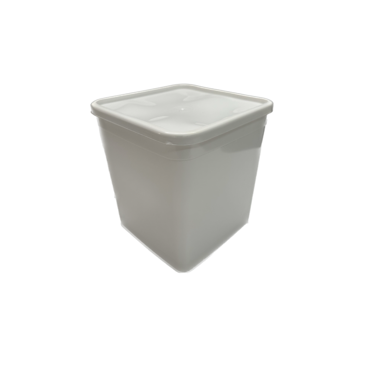 Space Saver 4.5L, Square Tub, White,