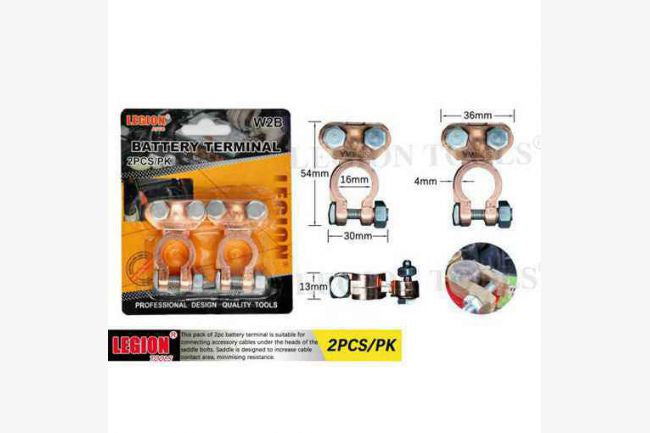 Battery Terminal 2Pcs/Pk