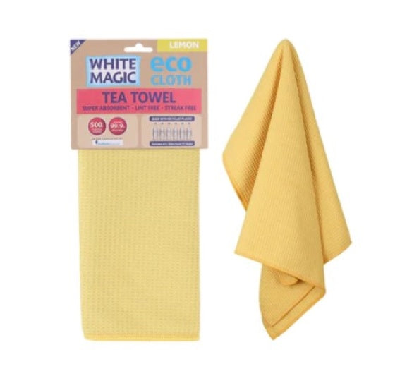 Eco Cloth Tea Towel Lemon