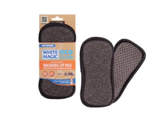 Eco Cloth Washing Up Pad - Charcoal