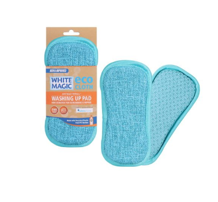 Eco Cloth Washing Up Pad - Sea Blue