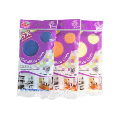 3x Absorption Microfibre Cloth