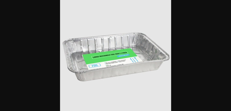 Foil Tray Large Rect In Srt