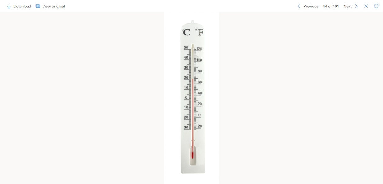 Snazzee Giant Thermometer