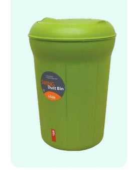 11L Idee Swing Dust Bin -  Green