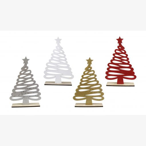 Wavy Table Xmas Tree 29cm