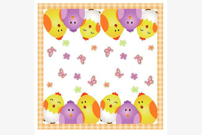 Easter Party Napkins 33x33cm 20pk Eggs