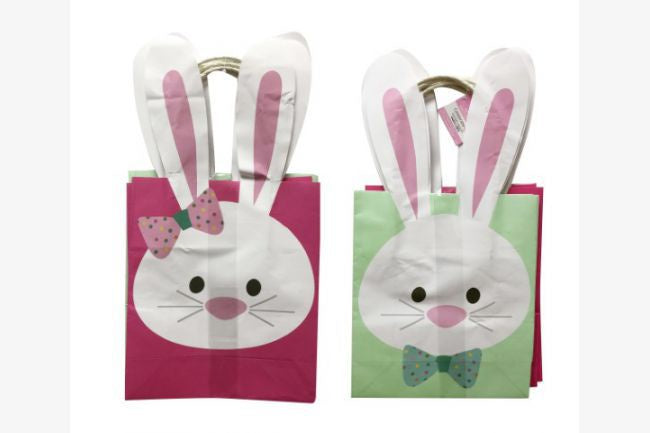 Easter Paper Gift Bags 18x8x34.5cm 6pk