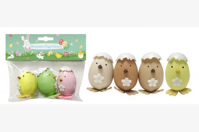 Easter Chicks 3pk 5.5cm