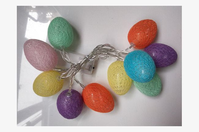 Easter Led String Light 10pc 1.5m Eggs