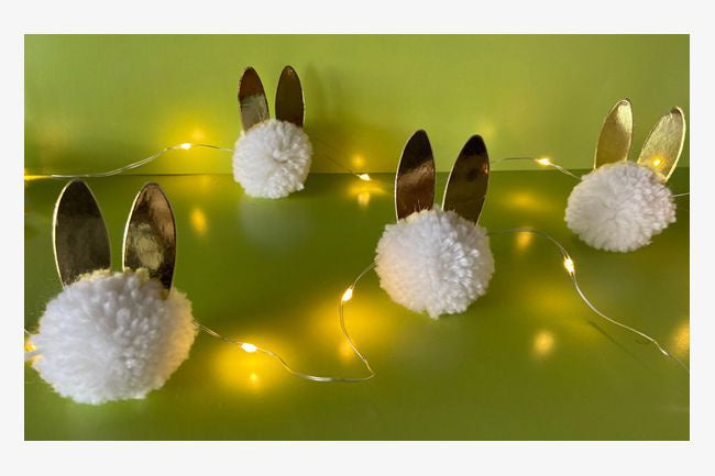 Easter Led String Light 9pc 1.35m Bunny