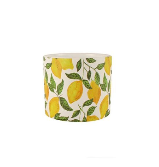 Lemon Tree Ceramic Plant Pot