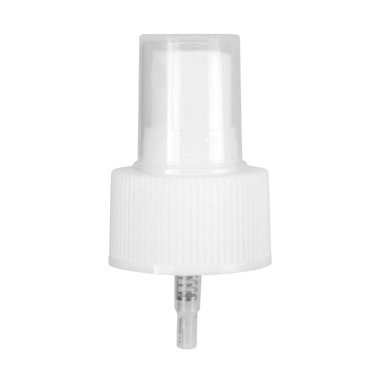 Bottle HDPE Boston 250ml 28/410 White W Atomiser