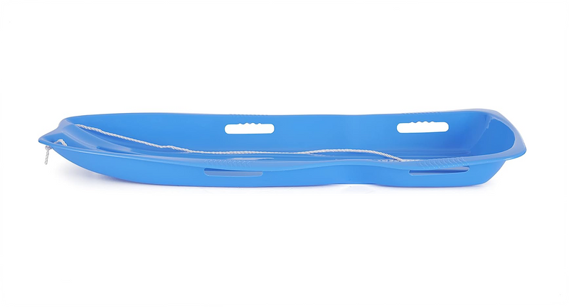 Double Boat Sled, 119x46x14cm,With Rope, Blue