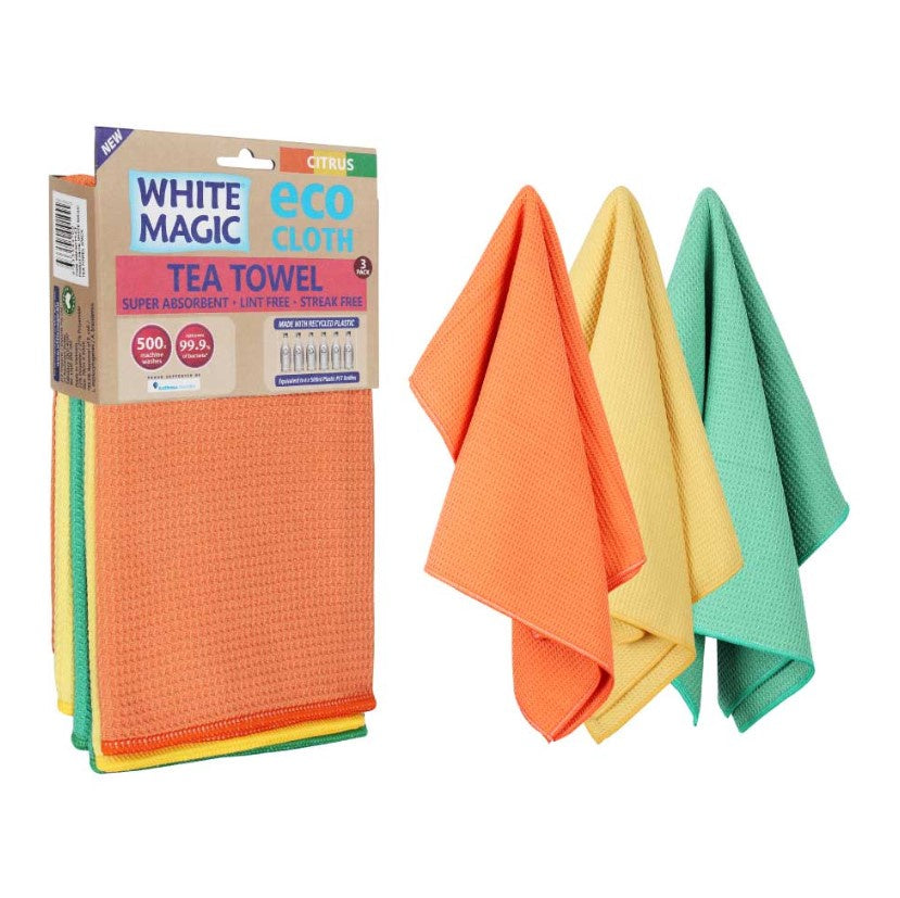 Tea Towel 3 Pack - Citrus