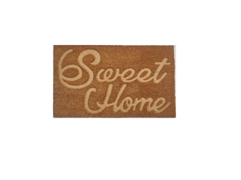 PVC Backed Coir Door Mat (450 x 750mm)