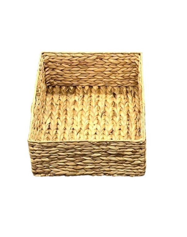 Water Hyacinth Nesting Rectangle Basket Large