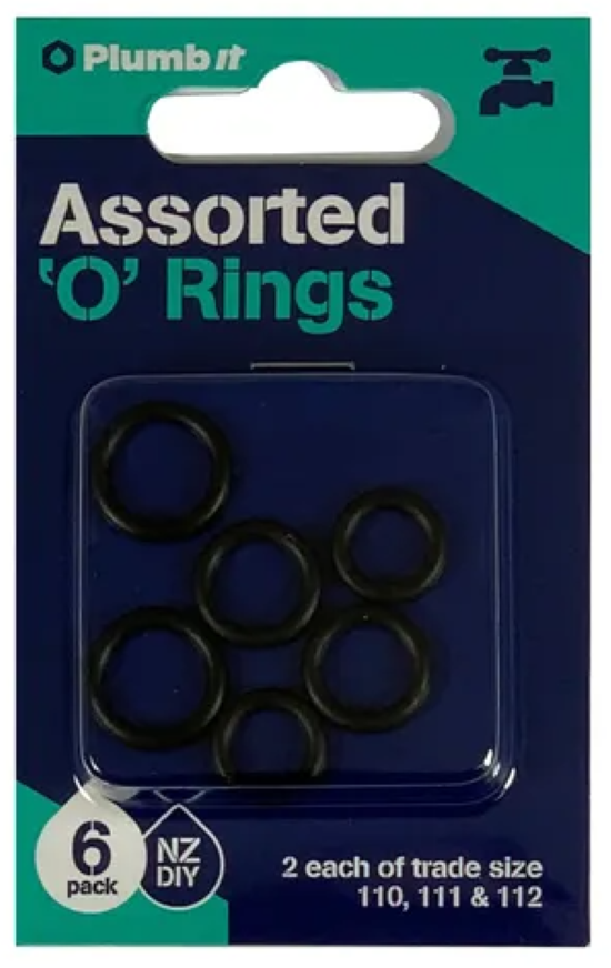O Rings 6pk Trade Size 110