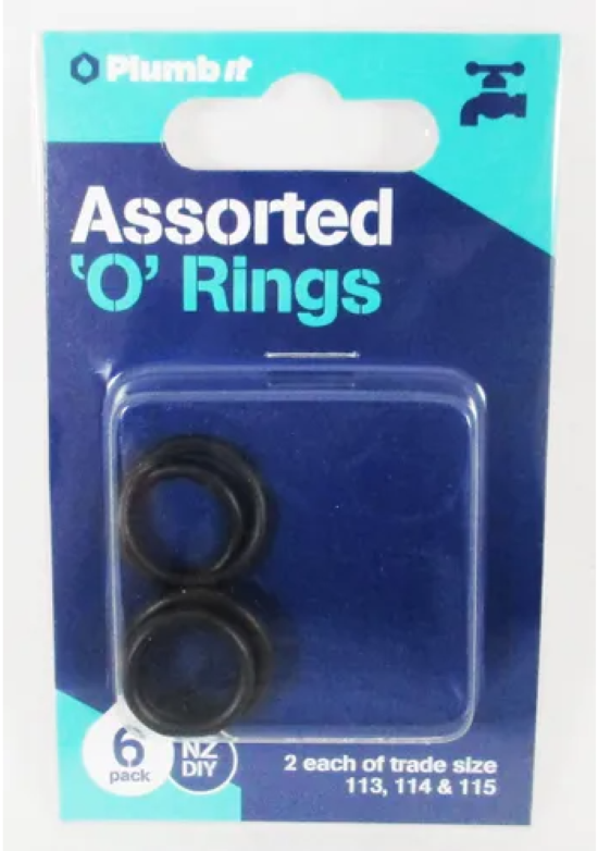 O Rings 6pk Trade Size 13