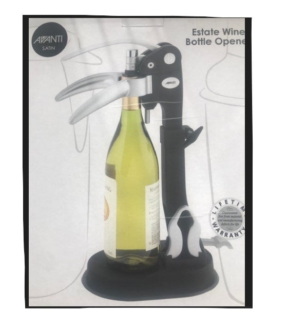 Avanti Estate Wine Opener Satin