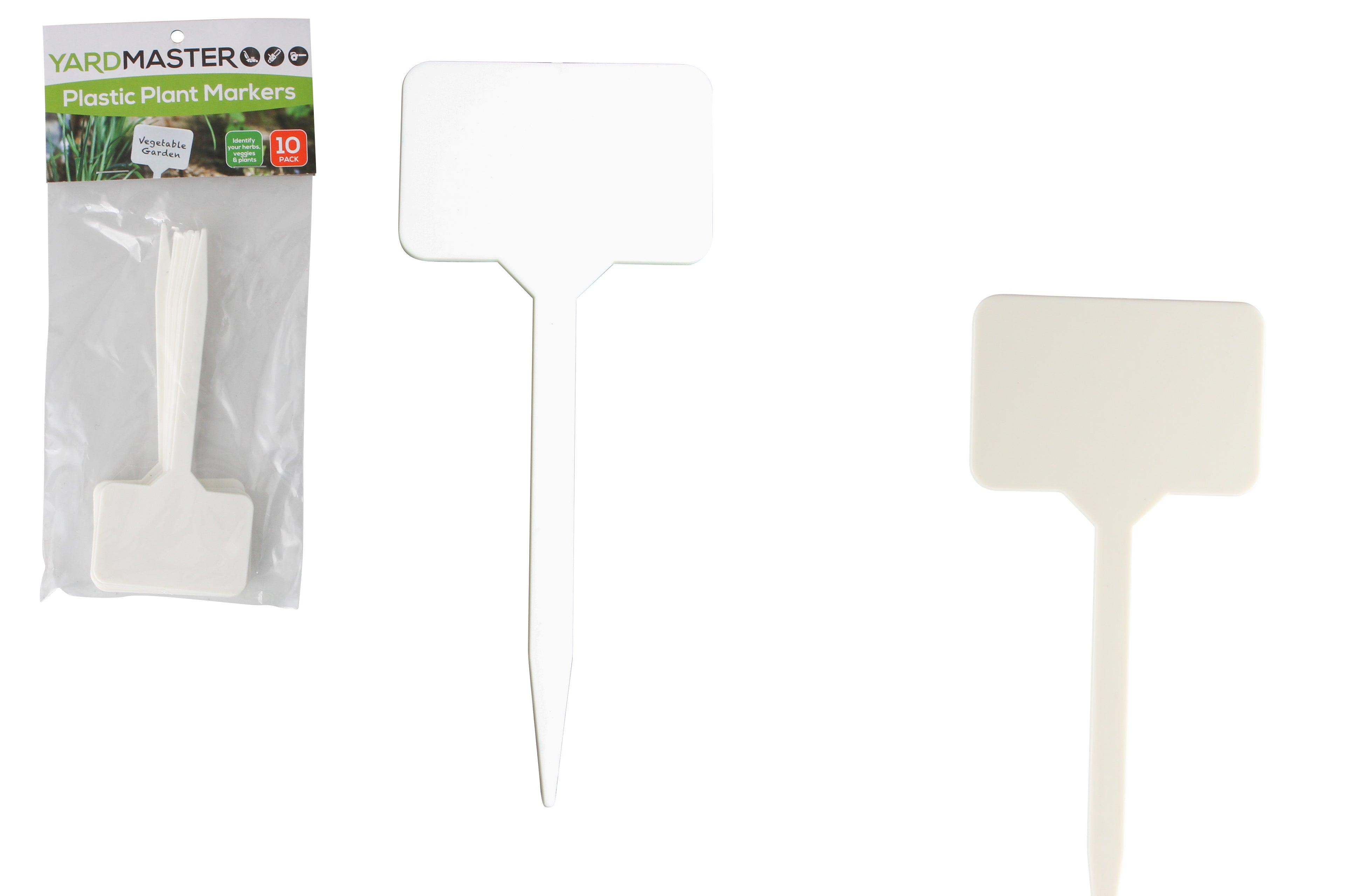 10pc Plastic Plant Marker