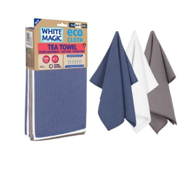 Tea Towel 3 Pack Hampton