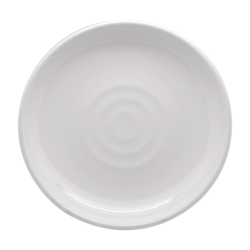 Jab White Ripple Plate 25cm