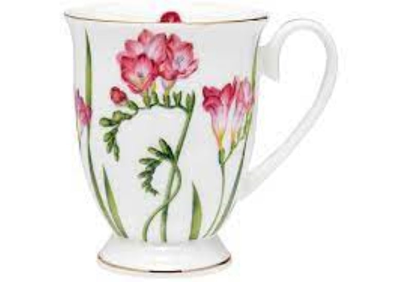 Ashdene Floral Symphony Freeshia Footed Mug