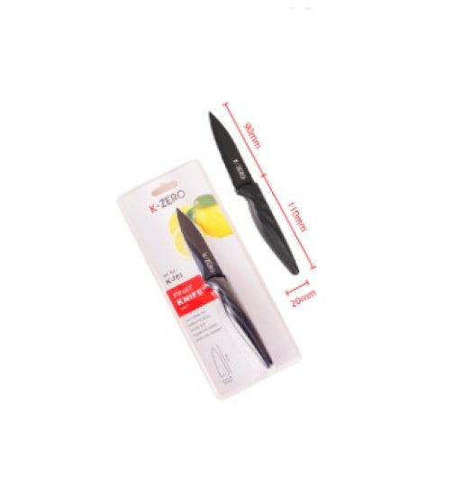 Fruit Knife - Black Small