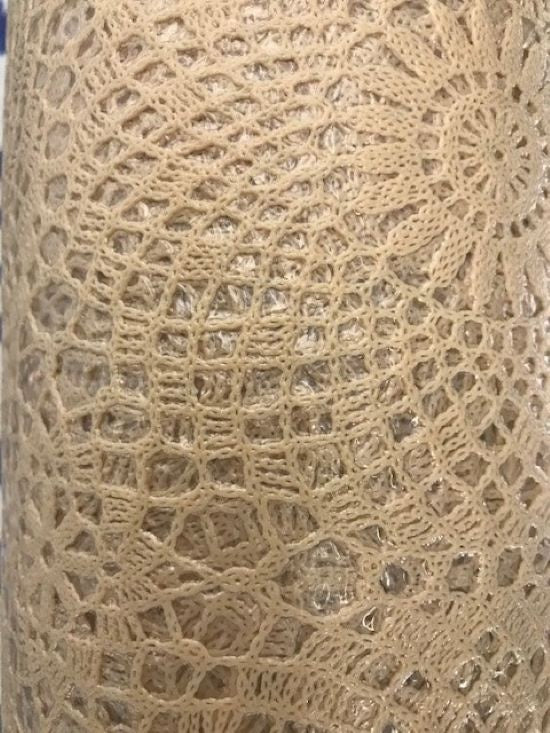 Tabletone Lace, Waterproof, 137cm Wide, Beige, Per Metre