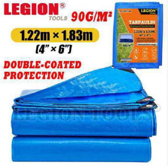 90G Tarpaulin 4x6(1.22x1.83)M