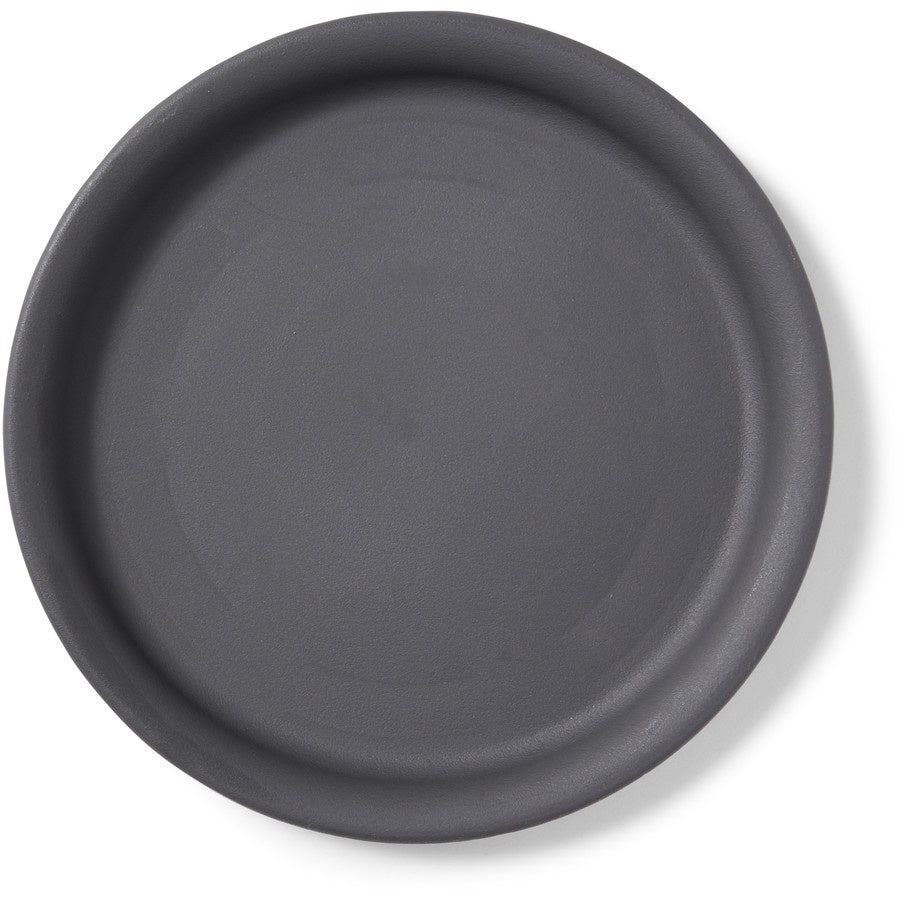 Décor Terrace Round Saucer – 300mm, Pewter