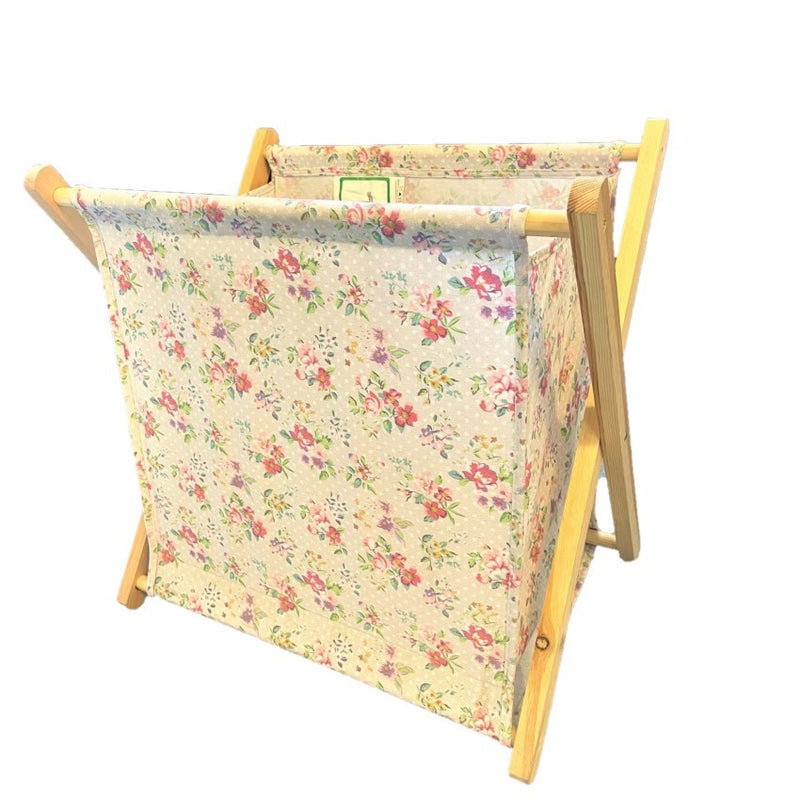 Laundry Bag Foldable Wooden Frame