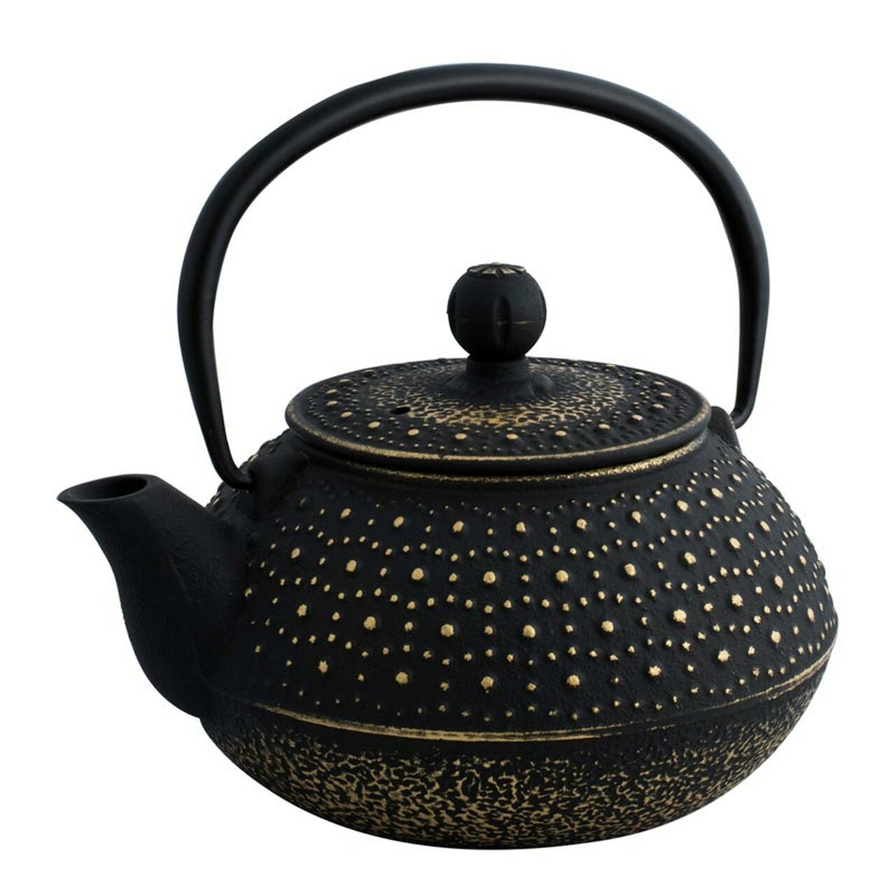 Avanti Imperial Cast Iron Teapot 800ml-Blck/Gold