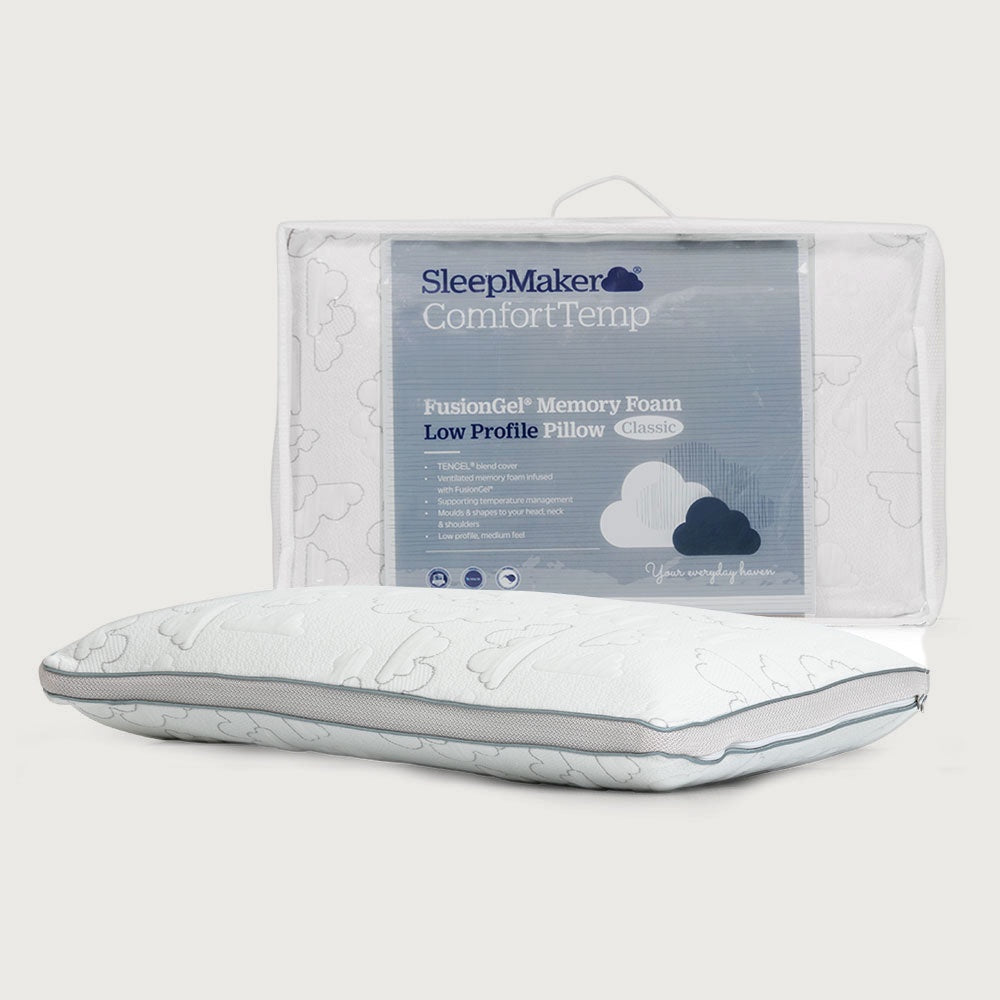 Pillow Sleepmaker Fusion Gel Classic LOW Profile
