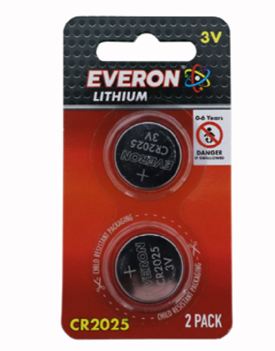 EVERON CR2025 2 Pack