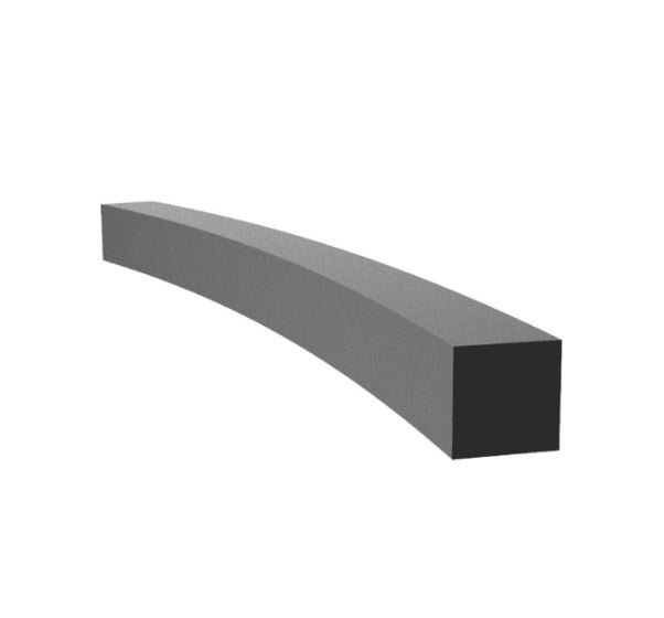 Proflex EPDM Sponge Strip Square 6 x 6mm Per Metre