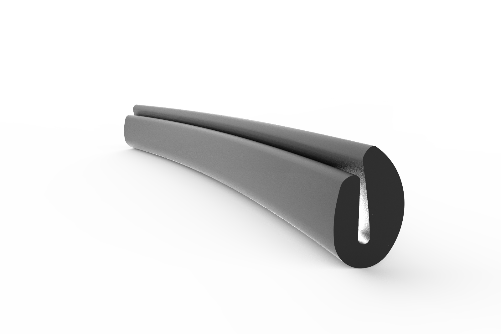 Proflex EPDM Solid Channel 44 9.5 x 1mm Per Metre