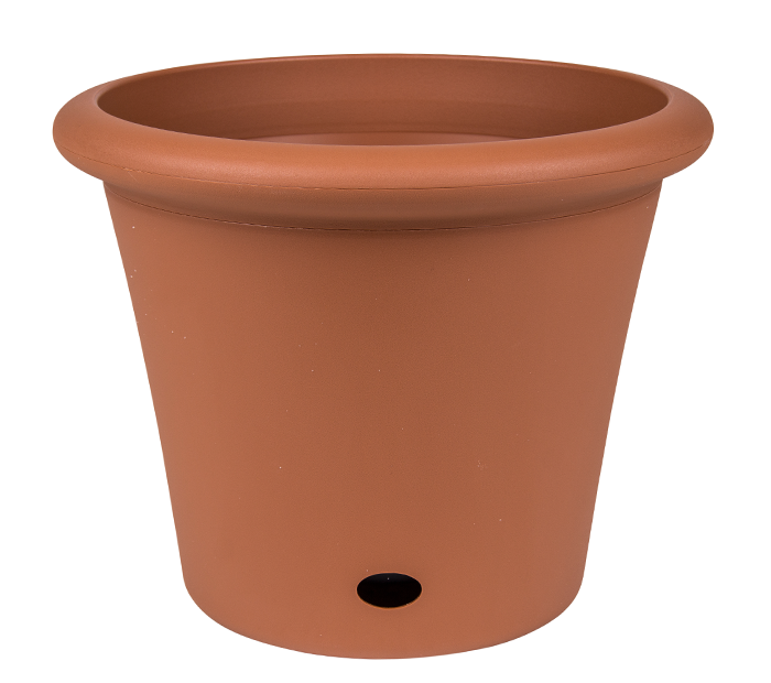 Décor® Four Seasons™ Round Self-Watering Pot – 336mm (Terra)